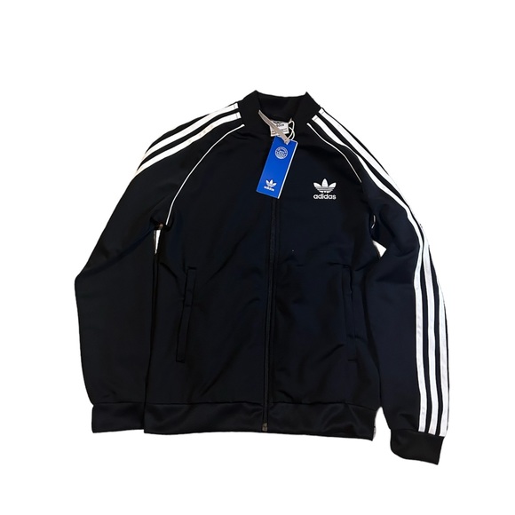 Adidas 3-Stripes Hoodie in Black - Picture 1 of 4